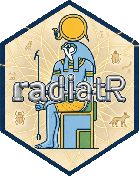 radiatR website